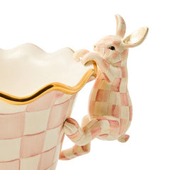 Rosy Check Funny Bunny Pot Climber