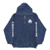 Chrome Hearts Ruckus Hooded Denim Cross Patch Jacket product image