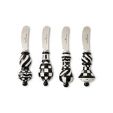 Courtly Check Party Spreaders, Set of 4