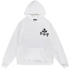 Chrome Hearts Triple Cross Graphic White Hoodie back/alternate view