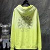 Women’s Chrome Hearts Hoodie Green back/alternate view