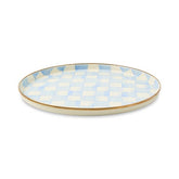Sky Check Round Tray