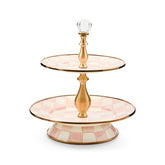 Rosy Check Two Tier Sweet Stand