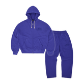 Corteiz Island Knockout Tracksuit - Indigo Blue front view