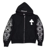 Chrome Hearts Rhinestone Hoodie back/alternate view