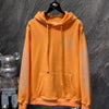 Chrome Hearts Orange Chrome Heart Hoodie back/alternate view