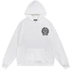 Chrome Hearts Horseshoe White Hoodie back/alternate view