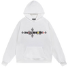 Chrome Hearts Artistic Cross Hoodie White back/alternate view