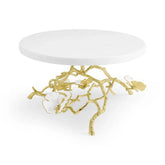 Butterfly Gingko Gold Cake Stand