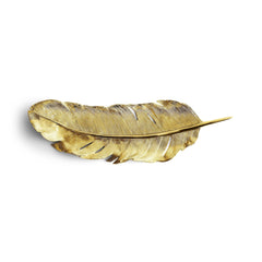Feather Tray Gold