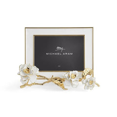 Gardenia Enameled White Frame (5X7)