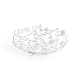 Silver Orchid Basket