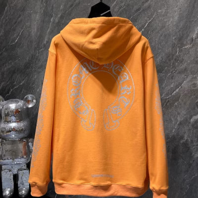 Chrome Hearts Orange Chrome Heart Hoodie product image