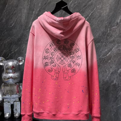 Women’s Chrome Hearts Hoodie Pink back/alternate view