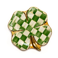 Lucky Check Clover Plate
