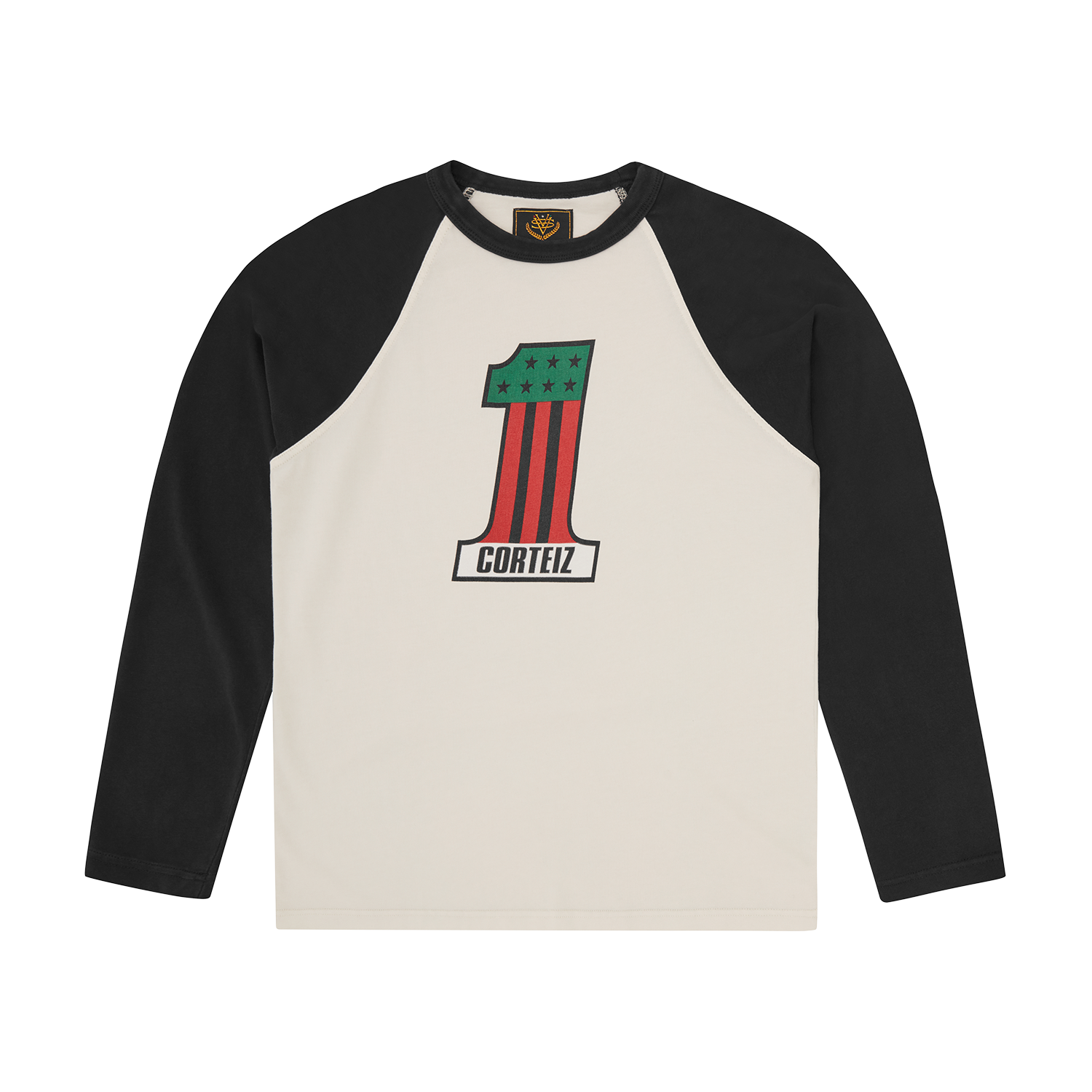 NUMBER 1 RAGLAN LS [BLACK] Hoodie product image