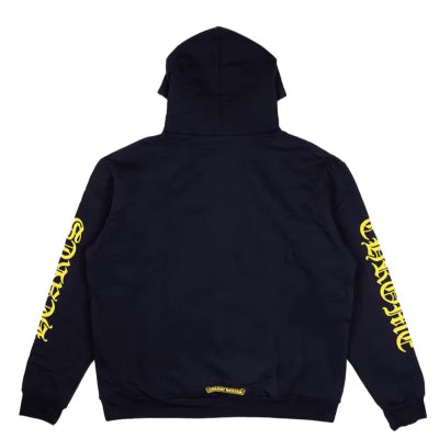 Chrome Hearts CH Navy Hoodie back/alternate view