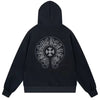 Chrome Hearts Cross Horseshoe Hoodie Black product image