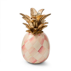 Rosy Pineapple Candle Holder