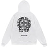 Chrome Hearts Horseshoe White Hoodie product image