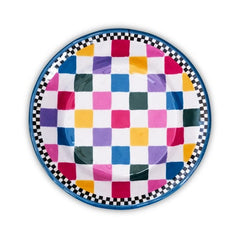 Jamboree Melamine Dinner Plates, Set of 4