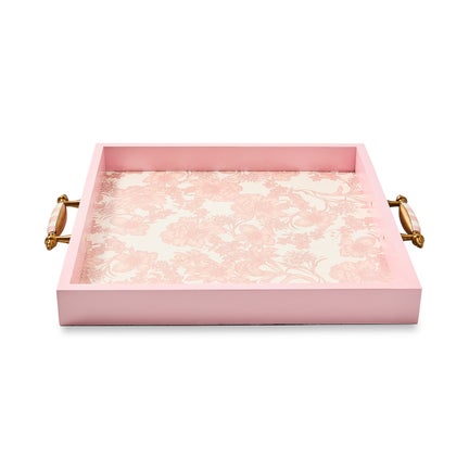 Rosy English Garden Serving Tray