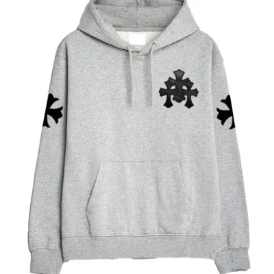 Grey Chrome Hearts Hoodie product image