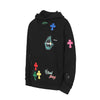 Chrome Hearts Multicolor Hoodie Black back/alternate view