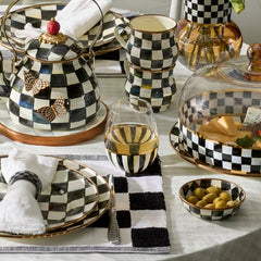 Courtly Stripe Stemless Wine Glass