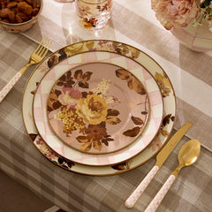 Wild Rose Mauve Salad/Dessert Plate