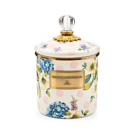 Wildflowers Pink Small Canister