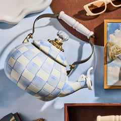 Sky Check Whistling Tea Kettle