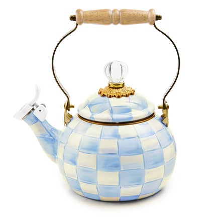 Sky Check Whistling Tea Kettle