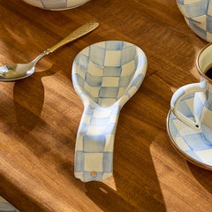Sky Check Spoon Rest