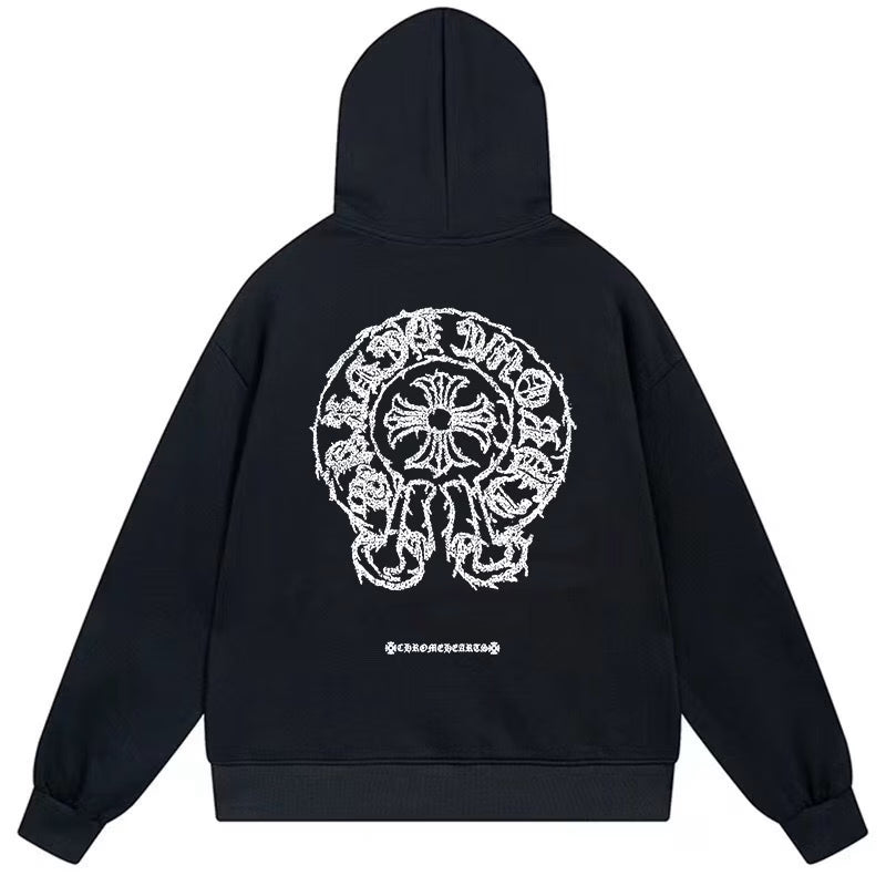 Chrome Hearts Horseshoe Black Hoodie product image