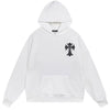 Chrome Hearts Floral Cross Hoodie White back/alternate view