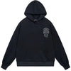 Chrome Hearts Dripping Cross Black Hoodie back/alternate view