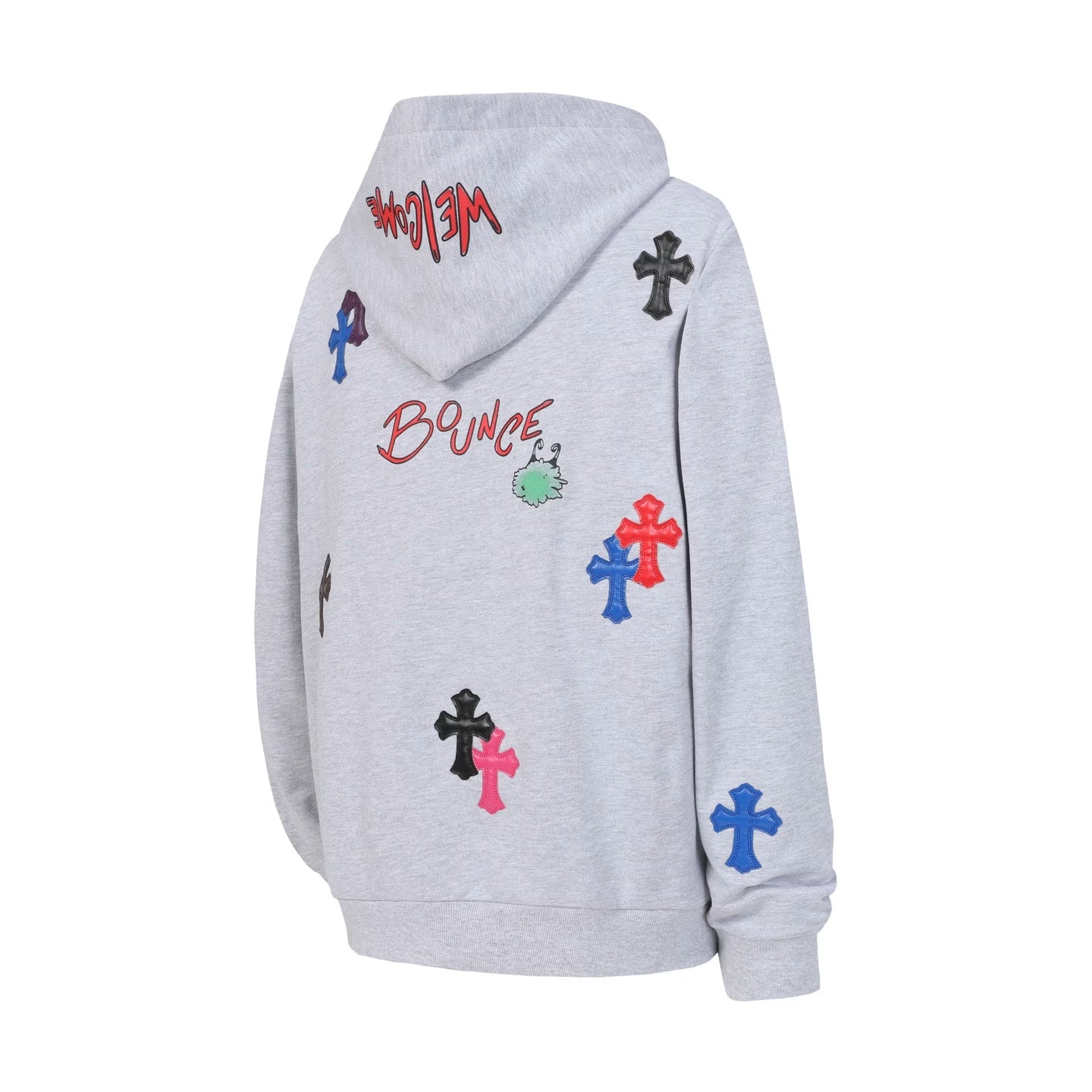 Chrome Hearts Multicolor Grey Hoodie product image
