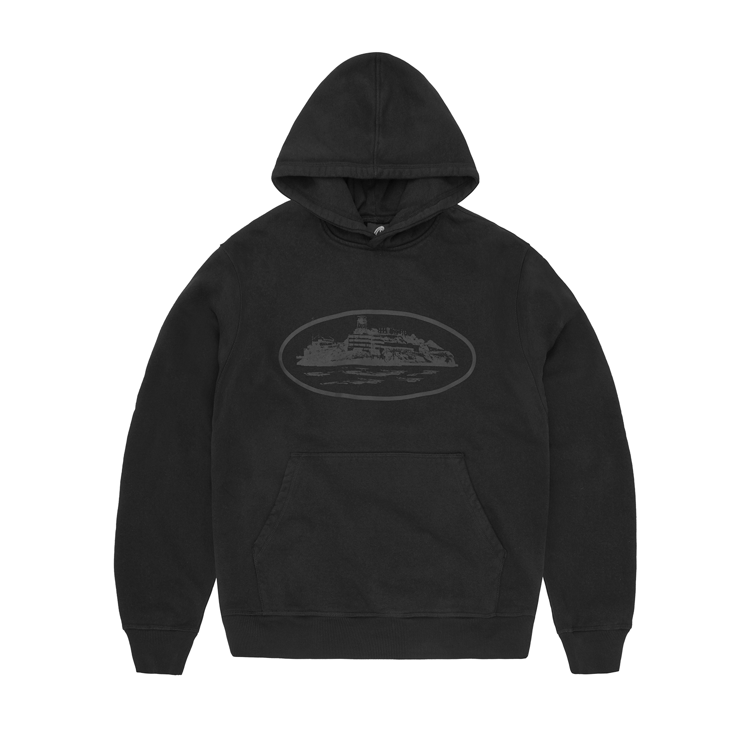 ALCATRAZ HOODIE [TRIPLE BLACK] product image