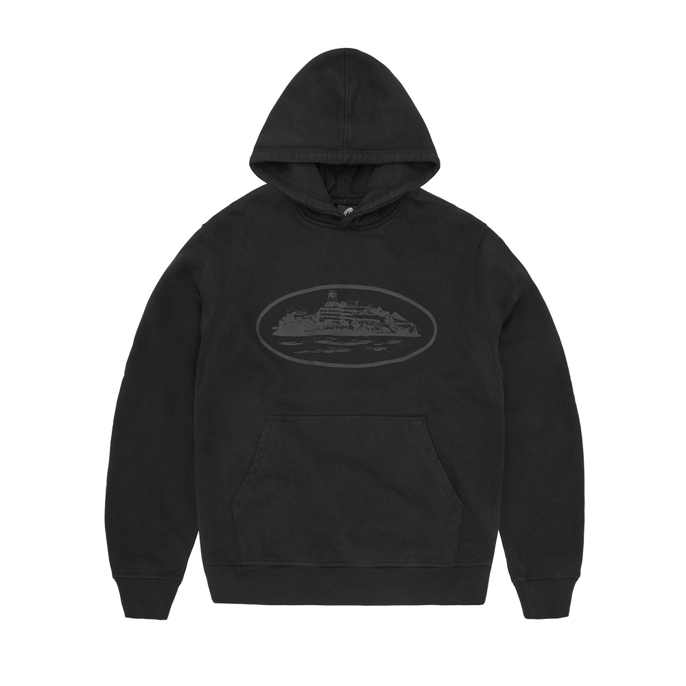 ALCATRAZ HOODIE [TRIPLE BLACK] product image