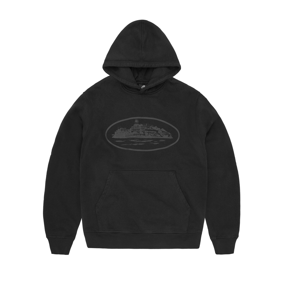 ALCATRAZ HOODIE [TRIPLE BLACK] product image