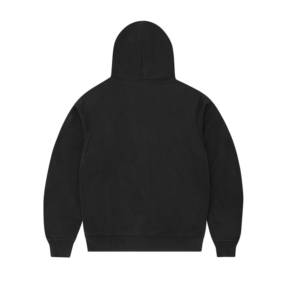 ALCATRAZ HOODIE [BLACK & WHITE] alternate view