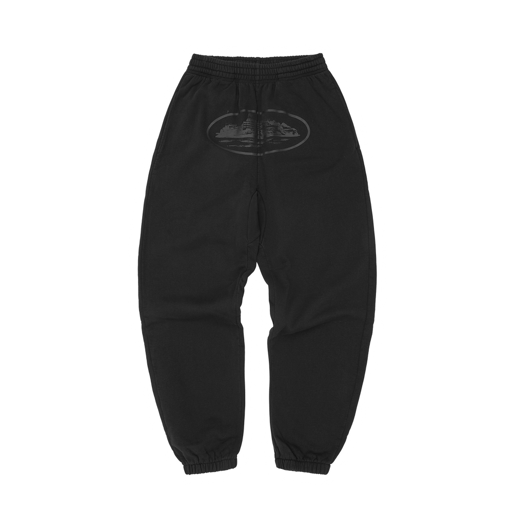 Corteiz ALCATRAZ SWEATPANT [TRIPLE BLACK] product image