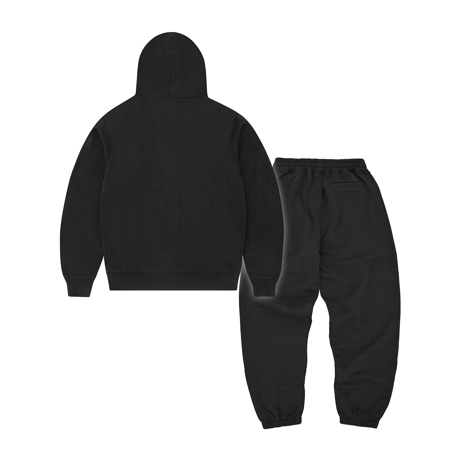 Corteiz Alcatraz Tracksuit - Triple Black back view