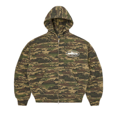 ISLAND PUFF PRINT ZIP HOODIE [DIGI CAMO] product image