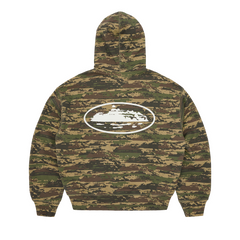 ISLAND PUFF PRINT ZIP HOODIE [DIGI CAMO] alternate view