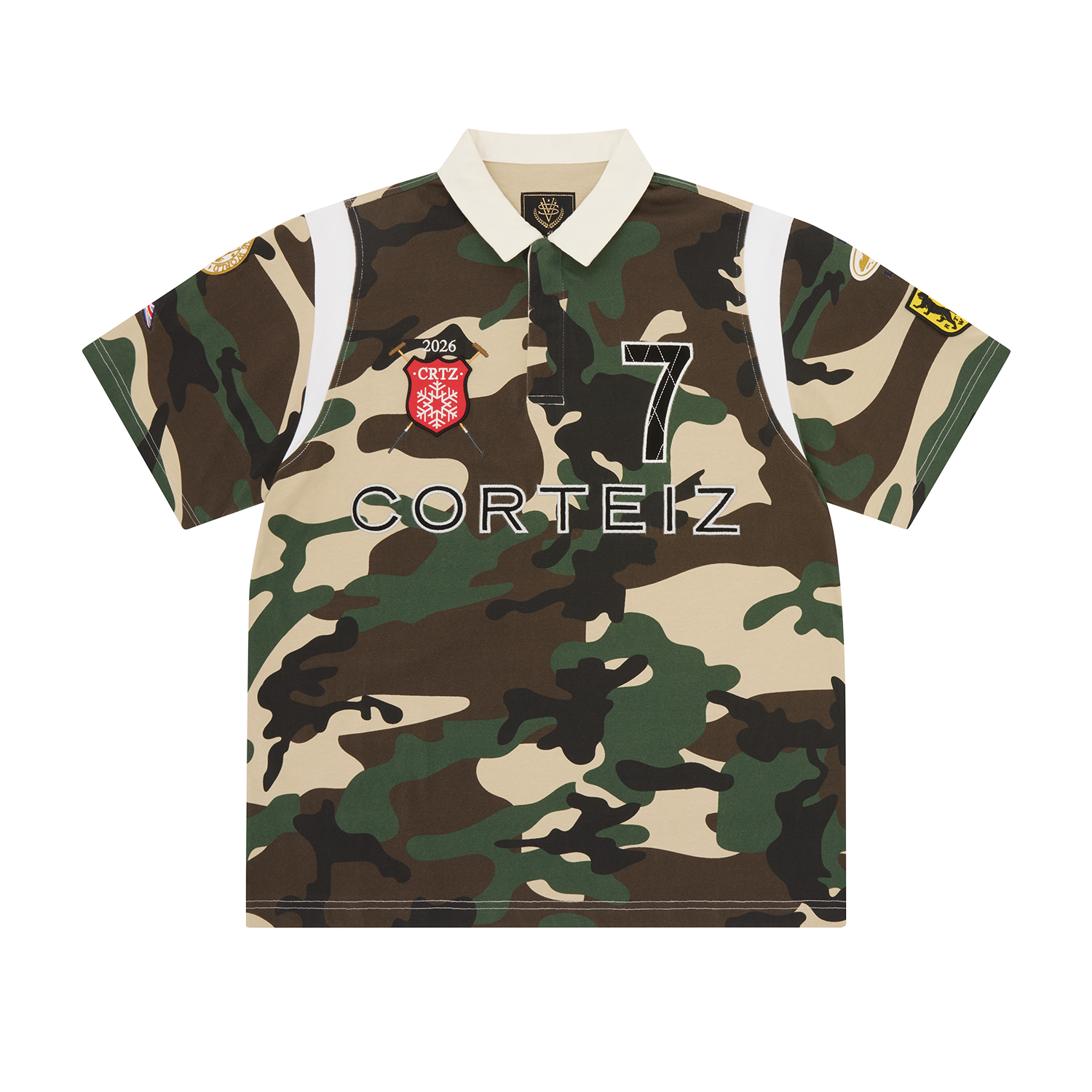 ALPINE POLO SHIRT [BACH CAMO] Hoodie product image
