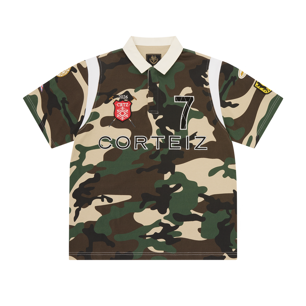ALPINE POLO SHIRT [BACH CAMO] Hoodie product image