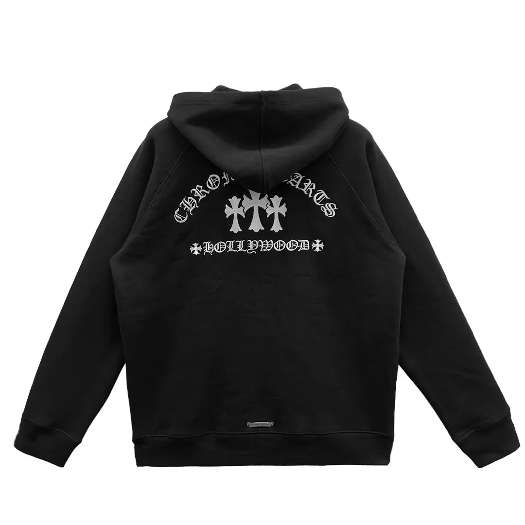 Chrome Hearts Cross Hoodie Black product image