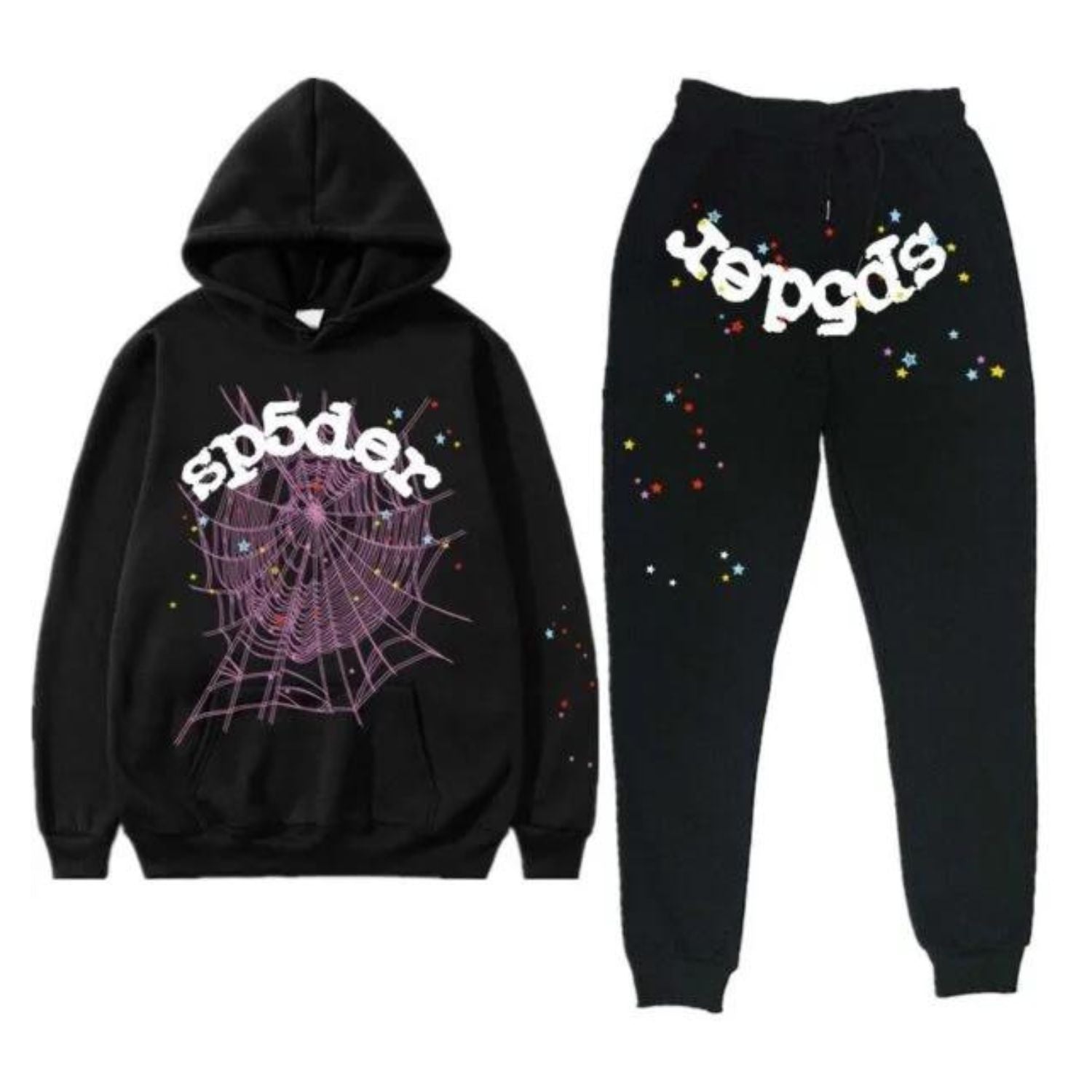 Black Sp5der Worldwide Tracksuit product image